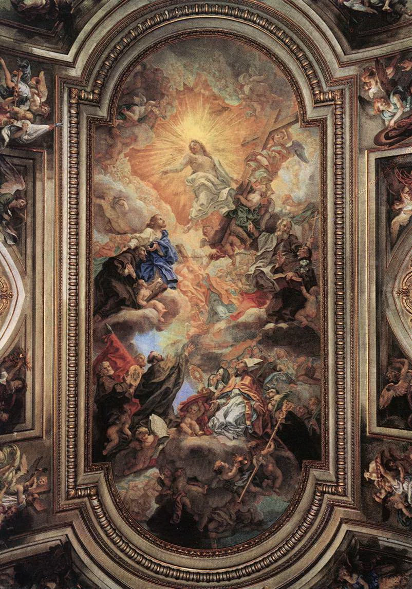 Trionfo dell'Ordine francescano - Basilica dei SS. XII Apostoli, Roma